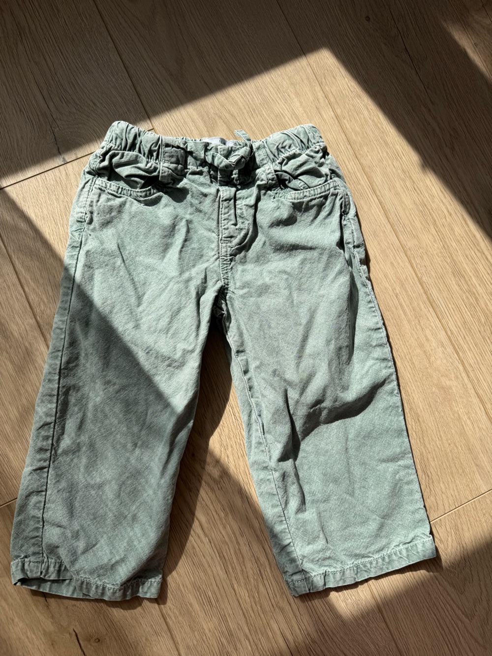 ZARA toddler cotton linen pants